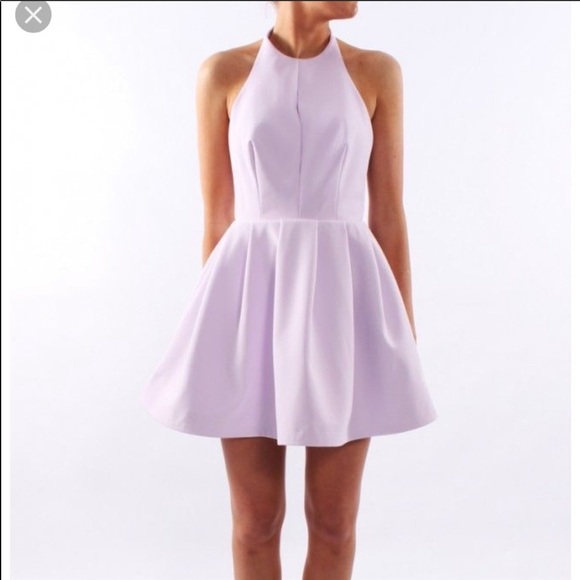 Keepsake the label keyhole backless mini dress